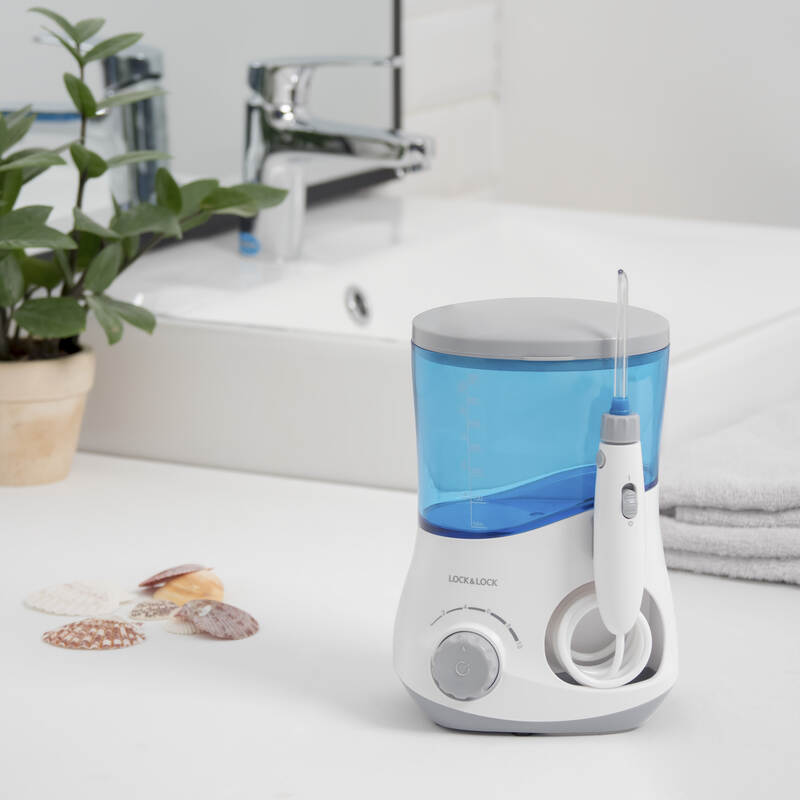Máy Tăm Nước LocknLock Oral Irrigator, DC12V, 18W, 600Ml, Màu Xanh Dương - ENR111BLU, , large image number null